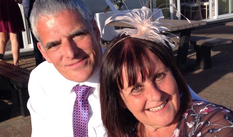 We got married at the hospice