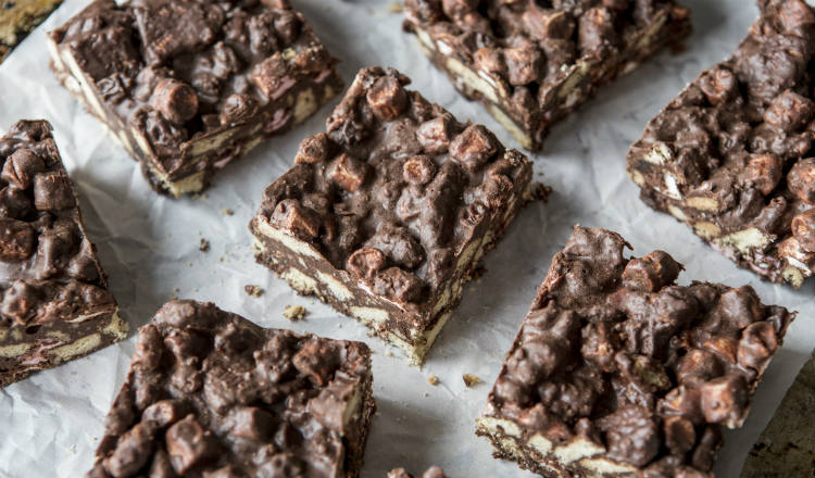 chocolate fridge cake by
