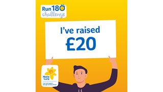 I've raised £20