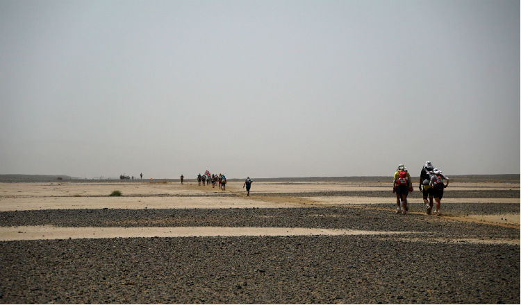 Marathon des Sables day three of the race