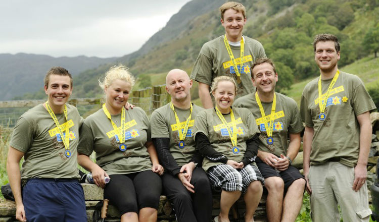 Charity trek Marie Curie