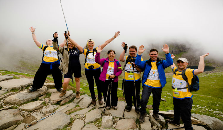 snowdon charity trek