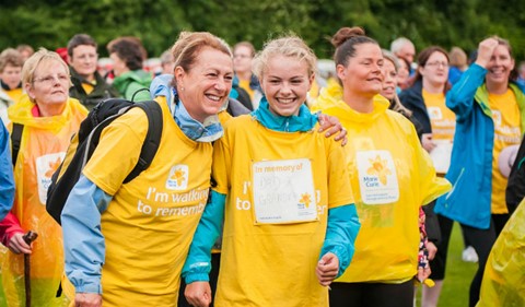 Doing Walk Ten for Marie Curie