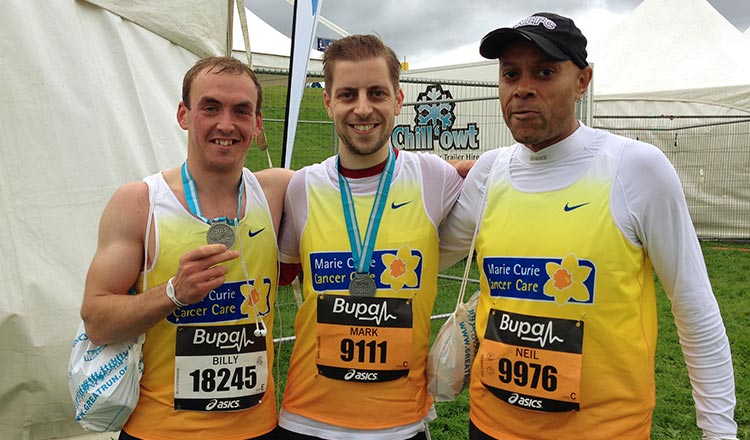 Marie Curie charity running