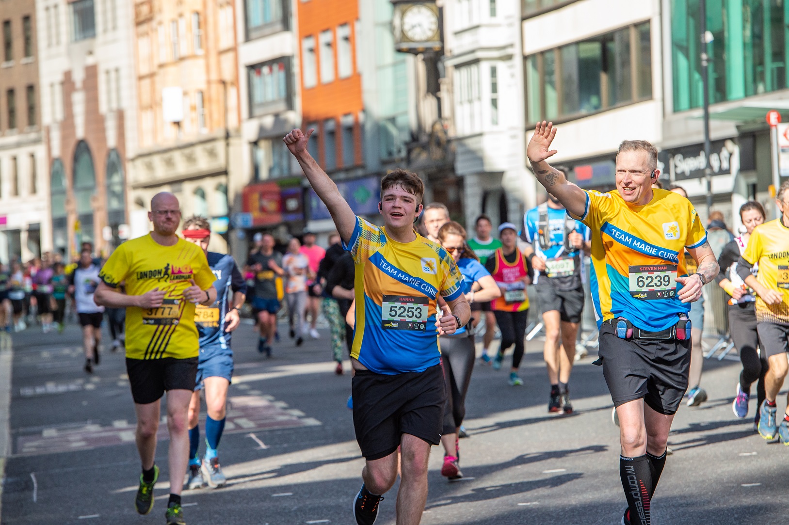 London Landmarks Half Marathon 2024 Marie Curie