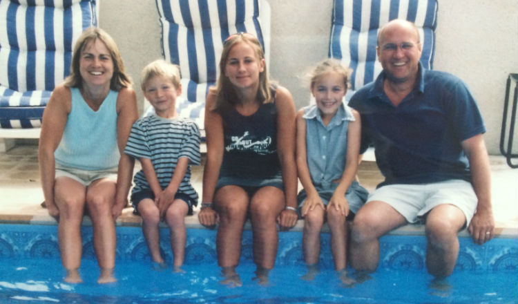 Jo Hancock and family