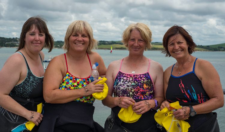 Padstow to Rock swim 2017