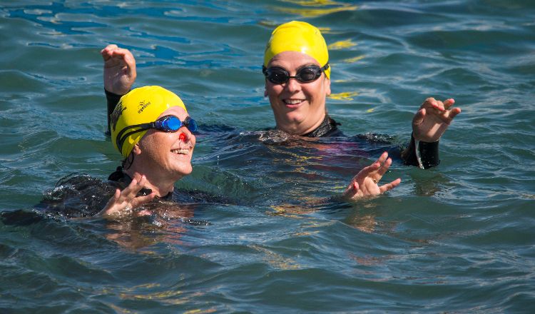 Padstow to Rock swim 2017