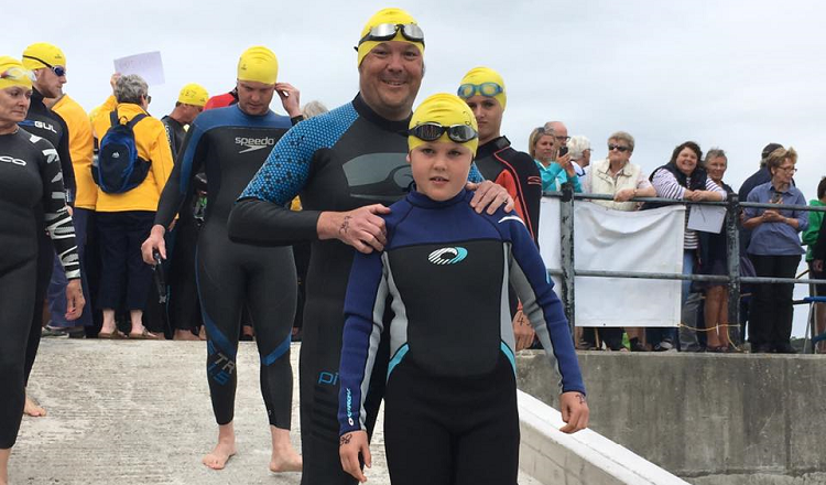 Padstow to Rock swim 2018