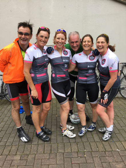 Marie Curie cyclist, Bike the Baltic, cycle challenge