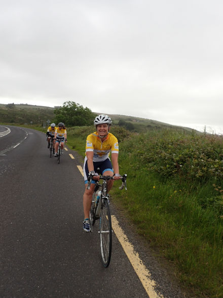 Marie Curie cyclists, Bike the Baltic, cycle challenge
