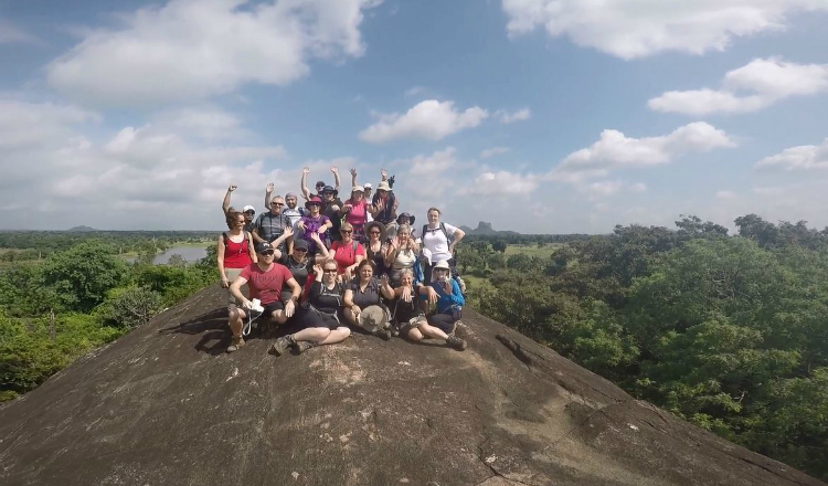Sri Lanka trek Hill top