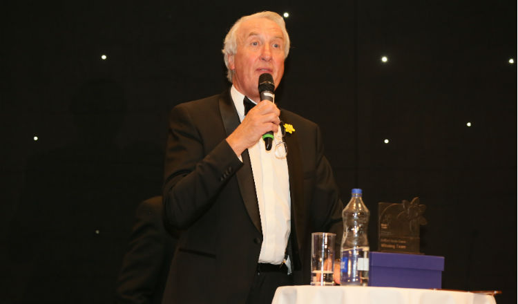 Frank Mitchell hosting the Belfast Brain Game 2017