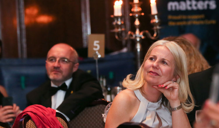 Guests enjoying the quiz at the Belfast Brain Game