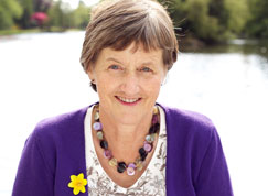 Hilary a Marie Curie Helper Volunteer