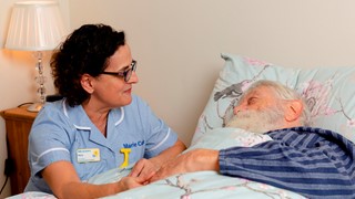 Marie Curie nurse in someone's home
