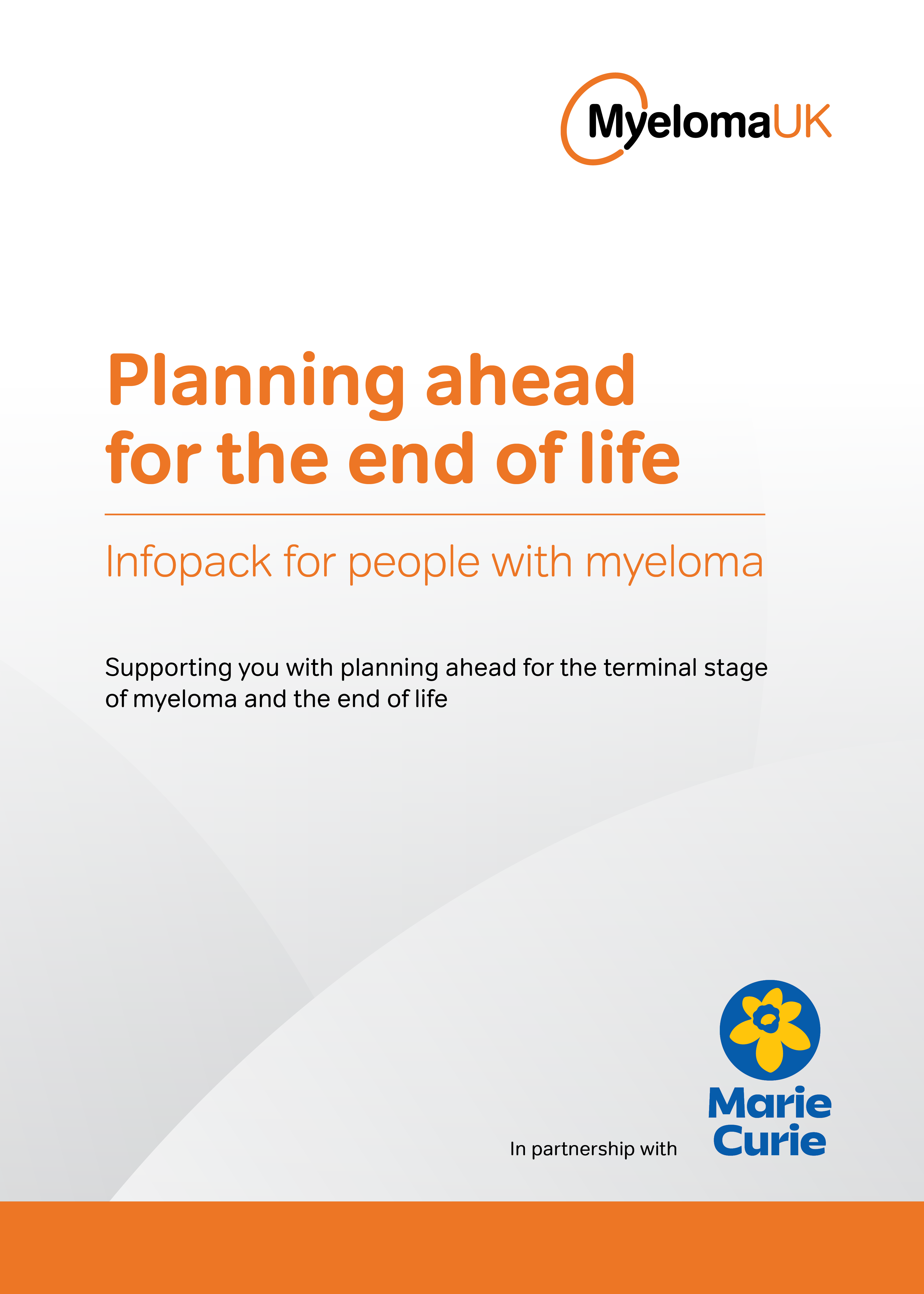 Planning ahead for myeloma patients