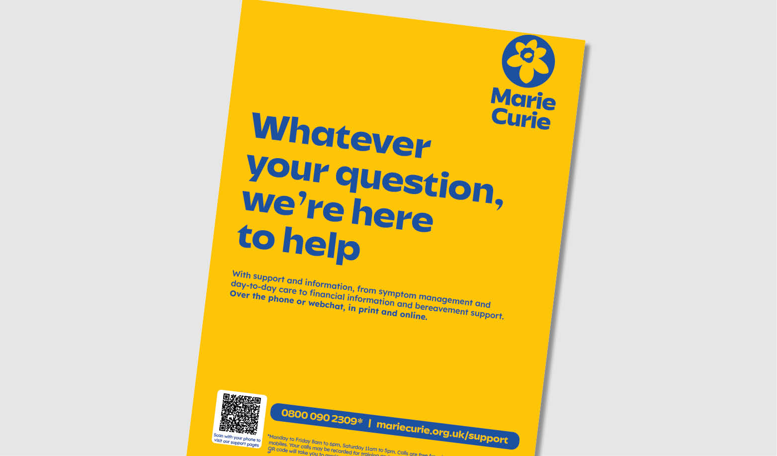 Information and Support Service Poster