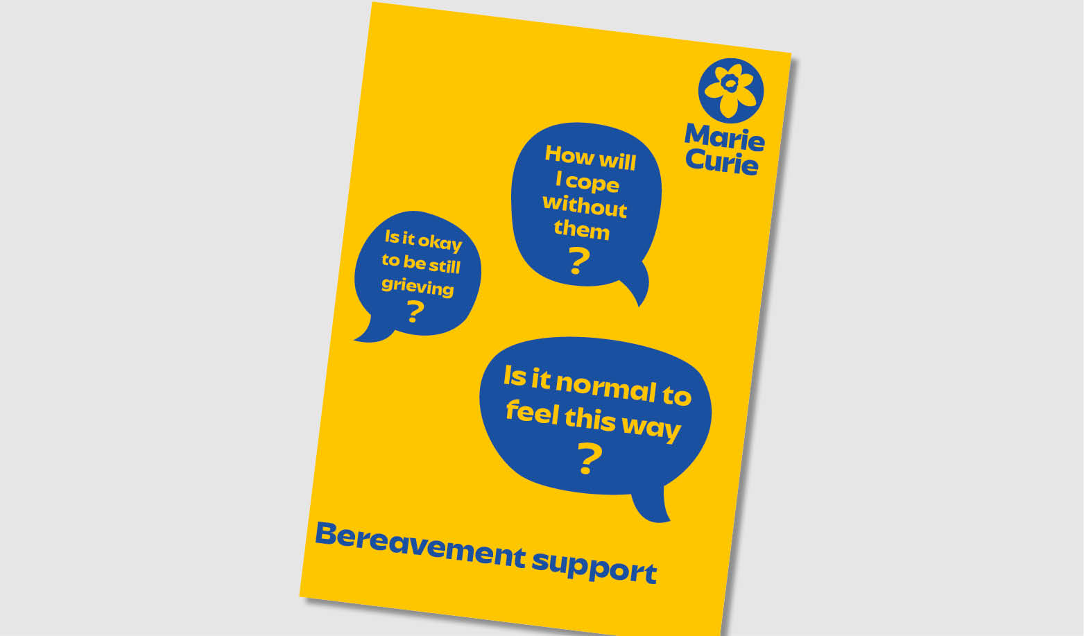 Bereavement service leaflet