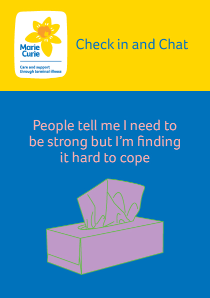 Publication image for check in and chat leaflet