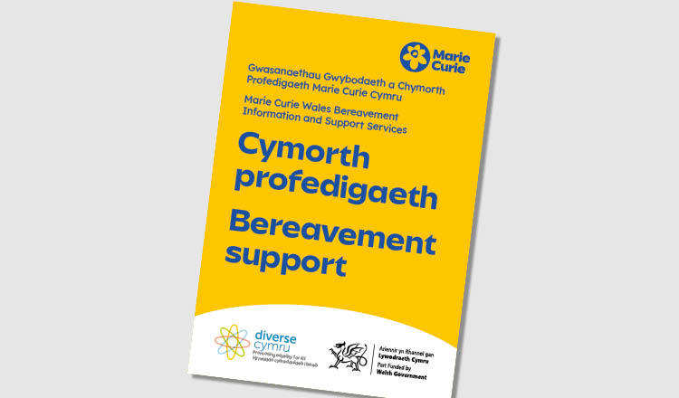 Bereavement support  | Cymorth profedigaeth