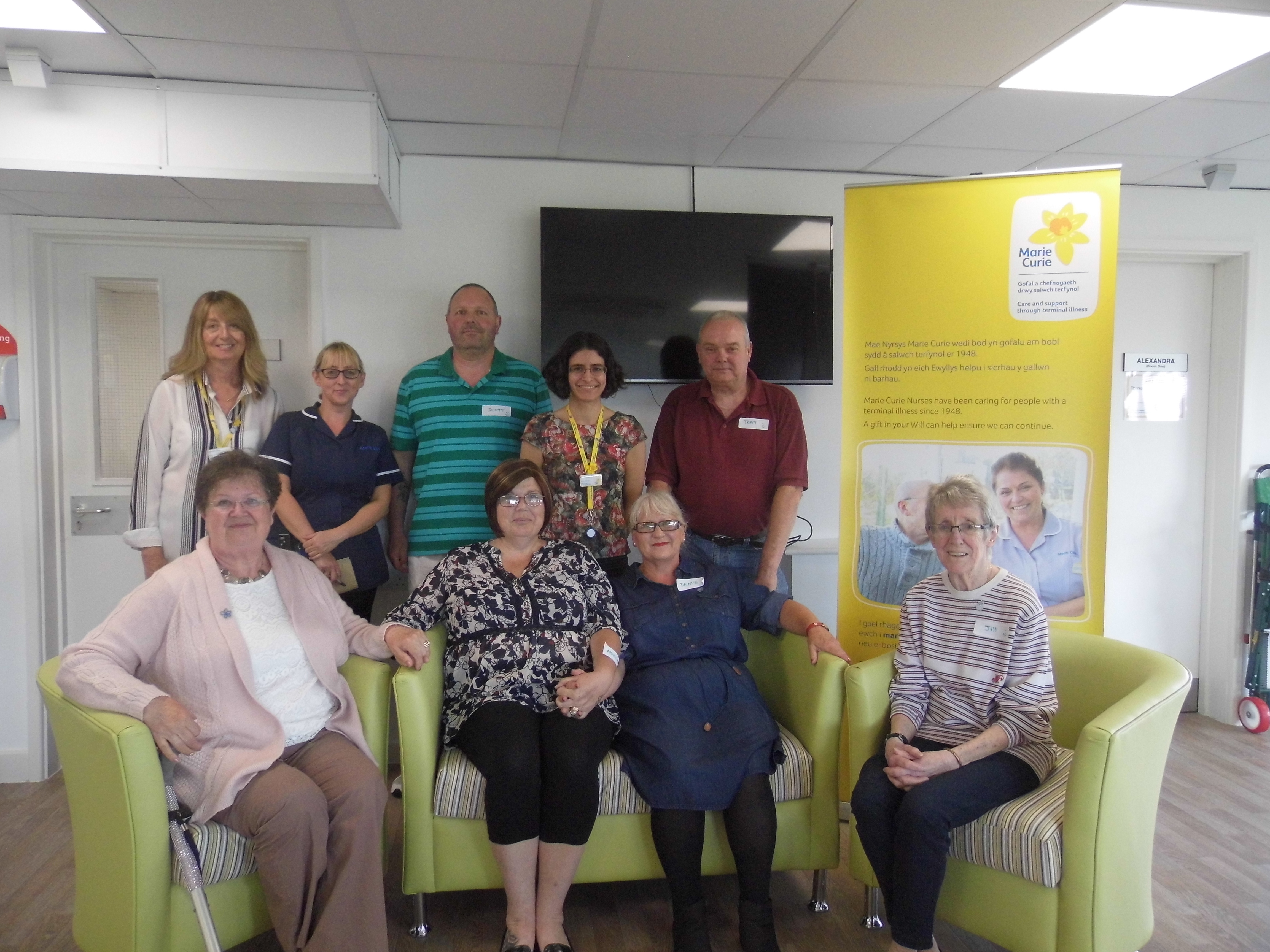 Group helps hospice with dementia friendly plans