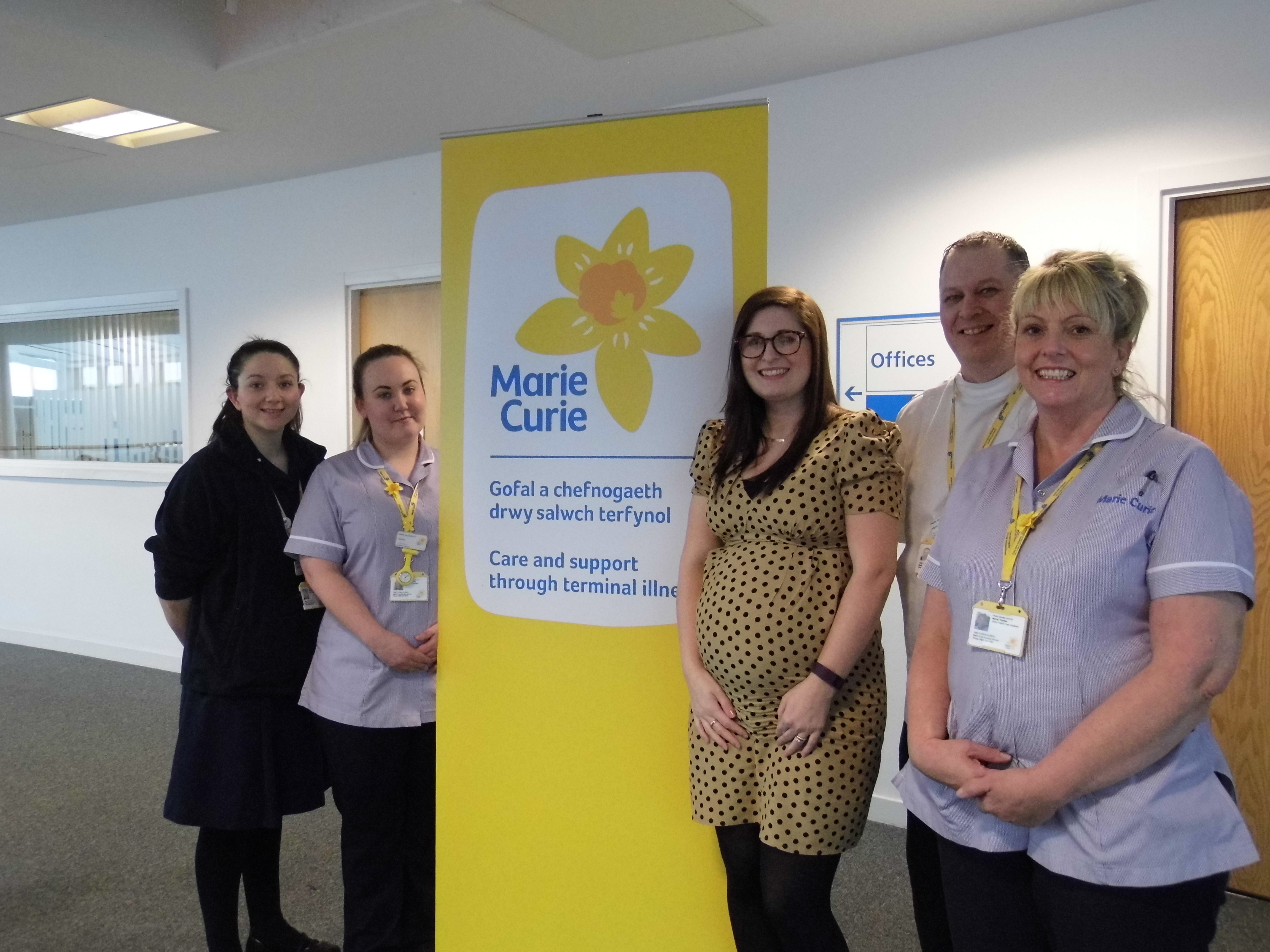 Steel giant helps charity provide terminal illness care