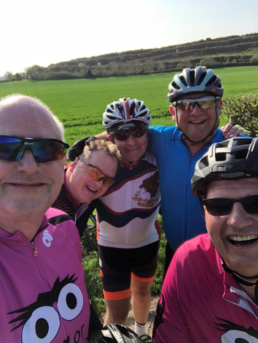 Team’s 1400 mile charity challenge from Wrexham to Gibraltar