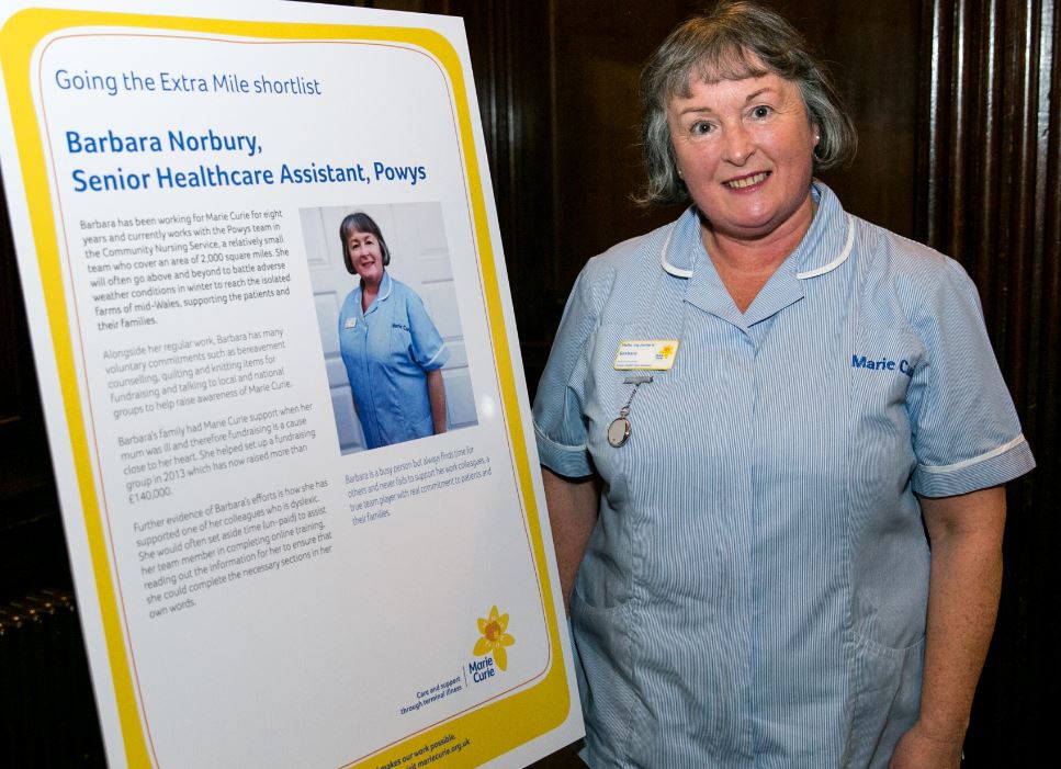 Newtown Nurse wins national Marie Curie award