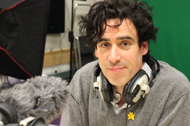 Stephen Mangan supporting Marie Curie